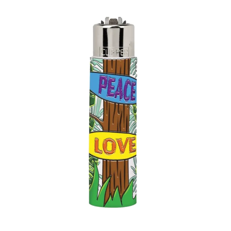 Zapalniczka Clipper Flower Power Chic POP COVER