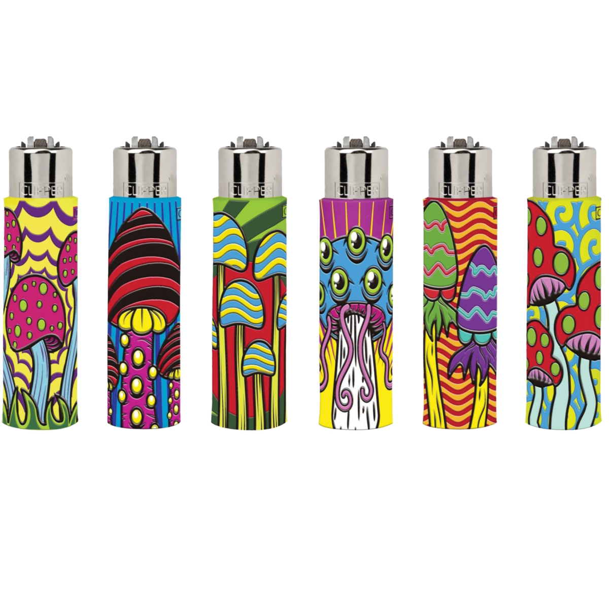 Zapalniczka Clipper Mushroom POP COVER