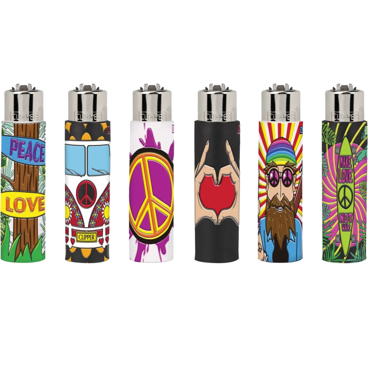 Zapalniczka Clipper Hippie Chic POP COVER