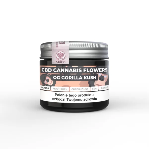 Susz Konopny CBD OG Gorilla Kush z akcyzą