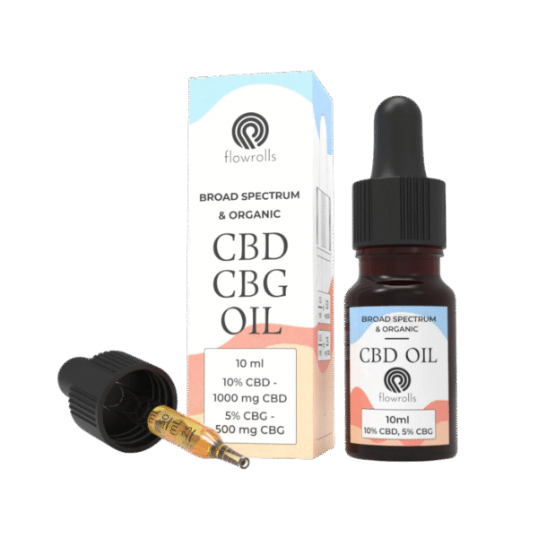 Olejek Konopny Broad Spectrum CBD 10% + CBG 5%