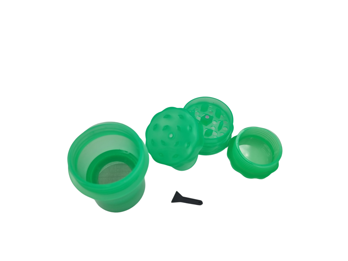 Plastikowy Młynek z komorą na pyłek - obrazek 2