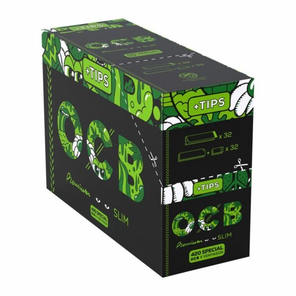 Bletki z filtrami OCB Premium King Size Slim 420 BOX